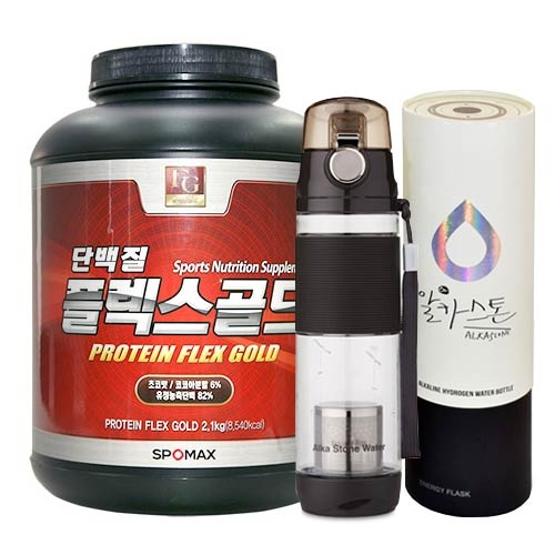 [스포맥스] [건강 라이프 패키지] 단백질 플렉스골드 2.1kg x 알카스톤 600ml