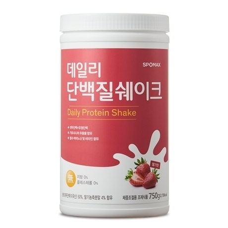 [스포맥스] 데일리 단백질쉐이크 750g 딸기맛