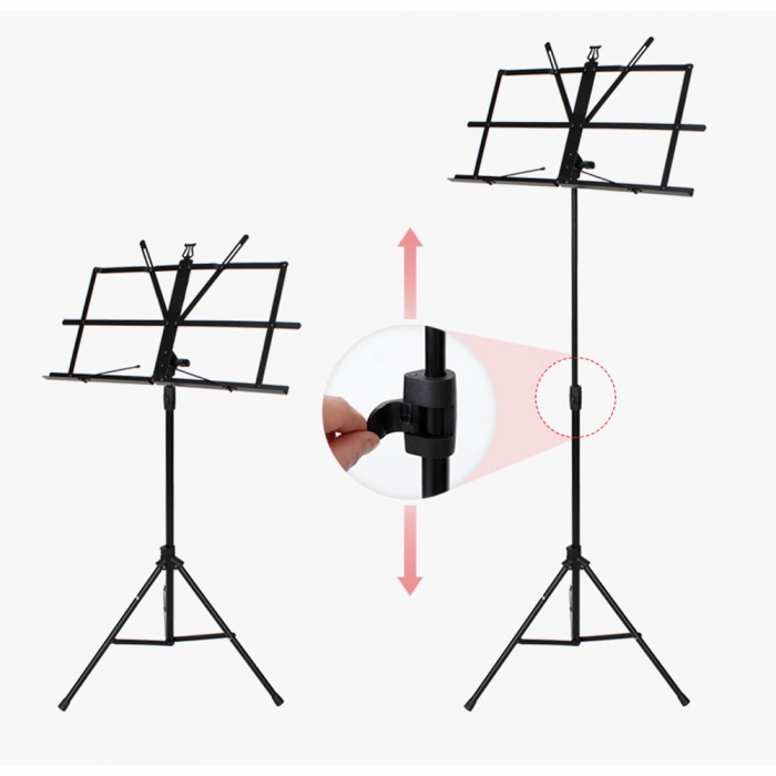 오케스트라 교회 합주 이동식 접이식 보면대 악보받침대 악보대 RMS-100 RMS100