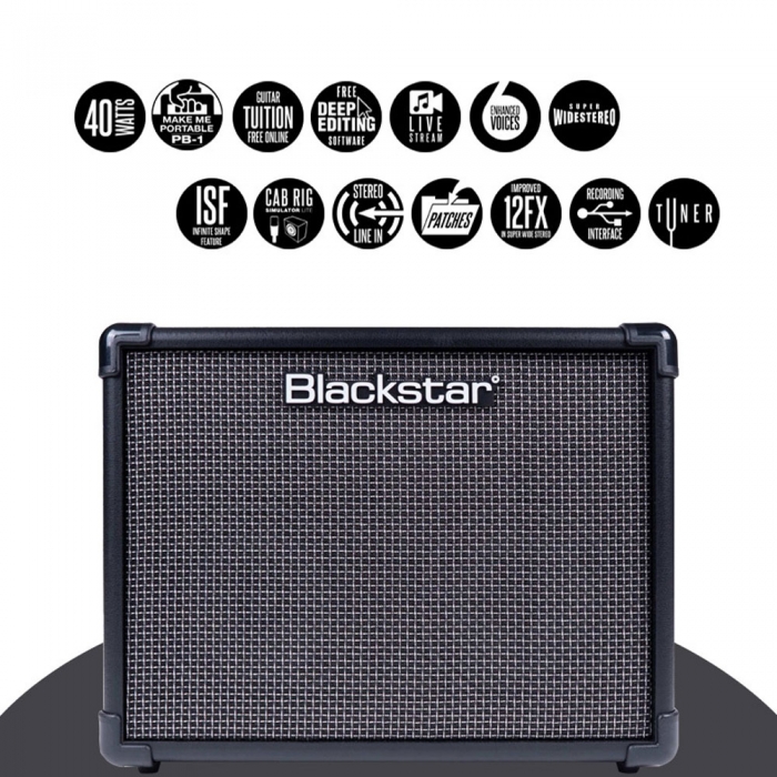 블랙스타 일렉기타앰프 아이디코어 스테레오 20 V3 20W 기타앰프 BLACKSTAR