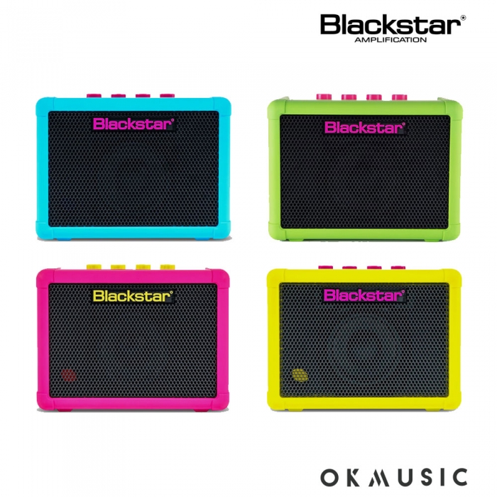 블랙스타 베이스 미니 앰프 네온 FLY3 BASS Neon BLACKSTAR 플라이3 휴대용 스피커