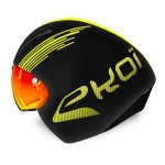 에코이 에어로 헬멧 CXR14 - 블랙/옐로우 플루오 (EKOI AERO CXR14 BLACK/YELLOW FLUO)