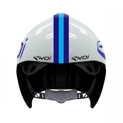 에코이 에어로 헬멧 CXR13 - 화이트/블루/스카이 블루 (EKOI AERO CXR13 WHITE/BLUE/SKY BLUE)