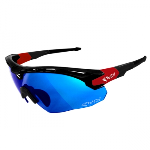 에코이 멀티 스포츠 아이웨어 게라 블랙/레드/블루 (EKOI MULTI SPORTS EYEWEAR GUERRA BLACK/RED/BLUE)