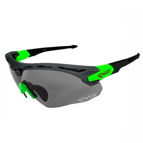 에코이 멀티 스포츠 아이웨어 게라 카본 블랙/그린/변색 (EKOI MULTI SPORTS EYEWEAR GUERRA CARBON BLACK/GREEN/PH)