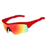 에코이 사이클링 아이웨어 페르소 에보4 레드/레드/오렌지 (EKOI CYCLING EYEWEAR PERSO EVO4 RED/RED/ORANGE)