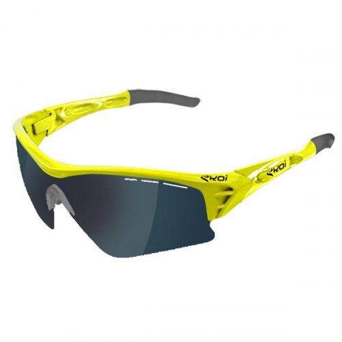 에코이 사이클링 아이웨어 페르소 에보3 옐로우/옐로우/미러 (EKOI CYCLING EYEWEAR PERSO EVO3 YELLOW/YELLOW/MIRROR)