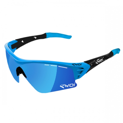 에코이 사이클링 아이웨어 페르소 에보3 스카이블루/블랙/블루 (EKOI CYCLING EYEWEAR PERSO EVO3 SKYBLUE/BLACK/BLUE)