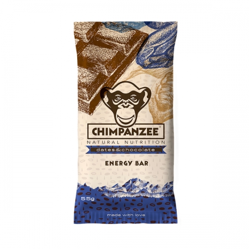 침팬지 에너지바 대추&초콜릿맛 (CHIMPANZEE Energy Bar - Dates&Chocolate) 55g x 20팩