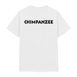 침팬지 반팔 티셔츠 화이트 (CHIMPANZEE Short Sleeve T-Shirts - White)