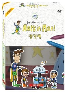 [DVD] 냅킨맨(Napkin Man) 2집 11종세트(DVD 5종+AudioCD 5종+SongCD 1종) / 우리아이 감정 고민 해결 DVD / 유아영어DVD / 어린이영어DVD