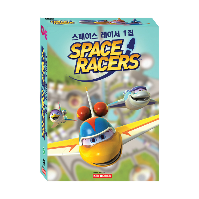 [DVD] 스페이스 레이서 (Space Racers) 우주과학 애니메이션 1집 5종세트 / 영어자막, 한글자막, 무자막 / 영한대본 온라인제공 / 영어DVD / 과학애니메이션