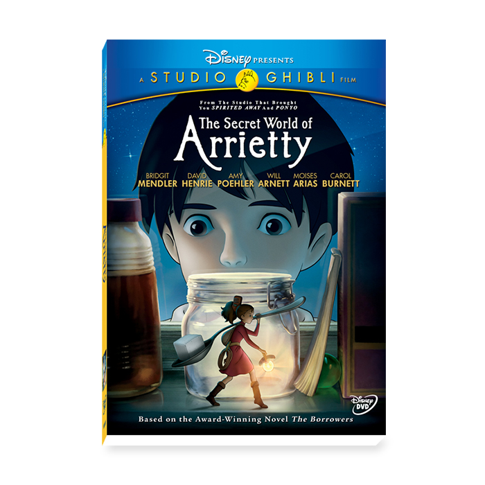 [DVD] (영어더빙,자막) 마루 밑 아리에티 The Secret World of Arrietty DVD 1종 지브리 애니메이션 / 유아영어DVD