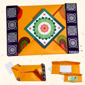[만들기대장] 전통띠 복돈 봉투 연하장 만들기
