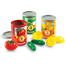 [EDU 6800] 1~10 수세기 통조림 (1 to 10 Counting Cans) / 맛있는 과일과 야채 통조림을 활용한 기초 수세기 학습