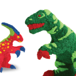 [풍선공예] 볼클레이 공룡 세트 (티라노사우르스 & 파라사우르스) *2개 / 3D 입체 공룡만들기 / 클레이 풍선공예
