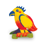 [풍선공예] 볼클레이 왕관앵무새 *5개 / 3D 미니 새 만들기 / 클레이 풍선공예
