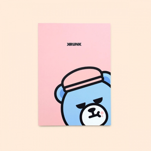 [크렁크/KRUNK] 제본노트 A5 유선 테이스티 핑크 / 148*210mm 40매