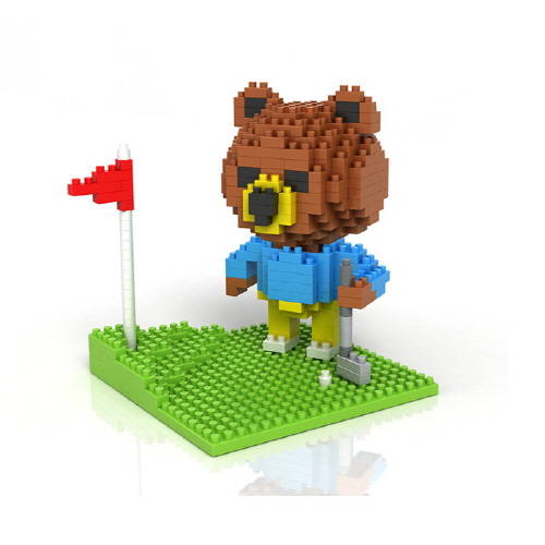 [edugood] 골프치는갈색곰