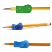 [edugood] 곡선형 그립퍼 (3개 1세트) / 쓰기 보조도구 / 펜과 연필 잡는 자세 교정 / 오른손과 왼손 모두 사용