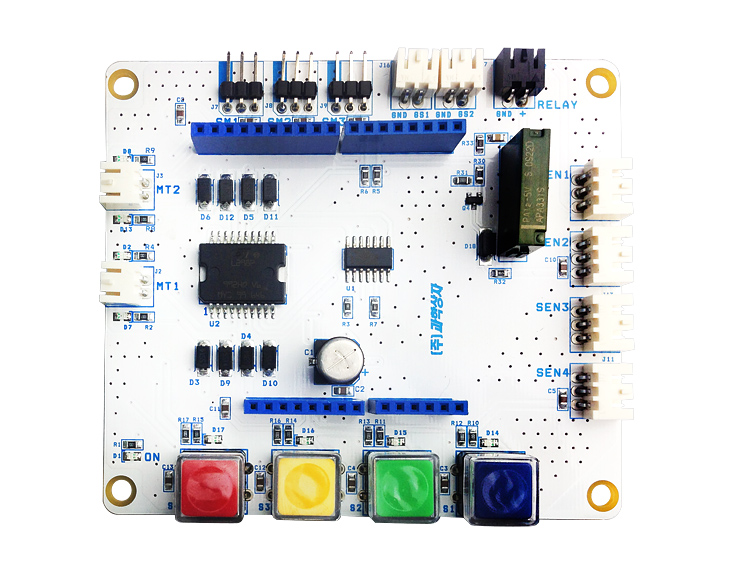 베이스쉴드 / 스마트보드 호환보드 / 스위치 사용, 각종 센서, 모터 외부장치 호환