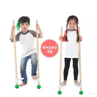 놀이학습 교구 전통 지게발 (1쌍) / 유아 전통놀이교구 / 유아 민속놀이교구