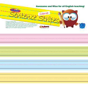 [리틀램스쿨][영어교구] Sentence Stripes 칼라_100 (*최소수량 2개) / 영어문장학습교구