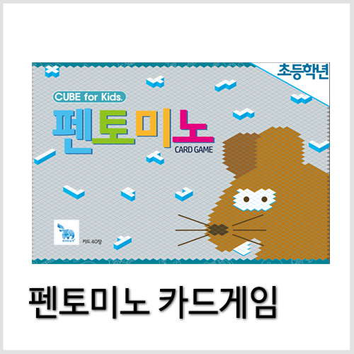 [창의와날개] 펜토미노 카드게임 (40장) / 추리력, 공간감각력, 펜토미노의 재미 UP~!