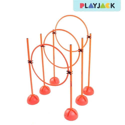 [플레이잭] 멀티 돔콘 시스템 (원통과 놀이세트) / 유아동 단체활동도구 / 높이조절, 각도조절 용이