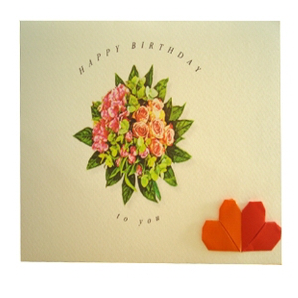 [감성쫑이] Flower 생일카드(5개묶음)