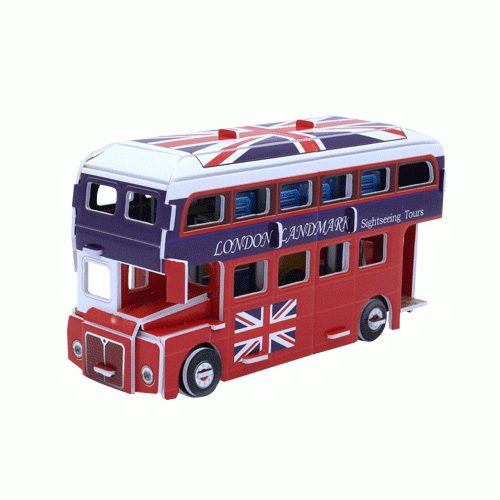 [큐빅펀] 런던 2층 버스 미니 / 3D퍼즐 / 입체퍼즐