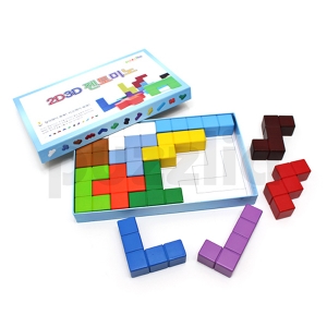 [퍼즐리아] 2D3D펜토미노(2.5cm) / 칠교놀이 / 도형퍼즐