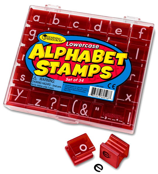 [EDU 0598] 알파벳 소문자 도장 (Alphabet Stamp Lowercase) / 즐거운 영어수업 필수품 / 영어교사 도장