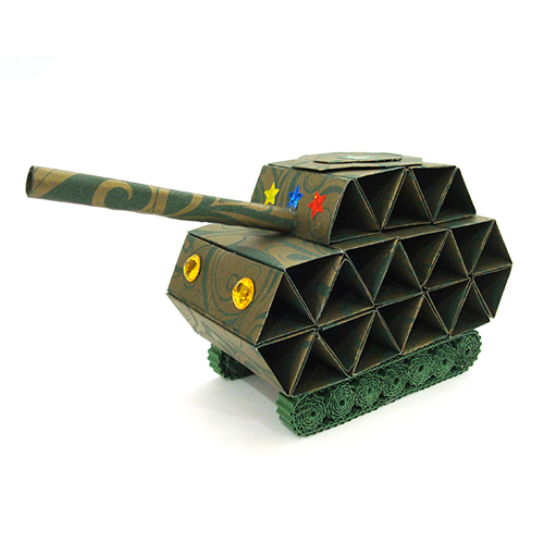 [STEAM & smart] 도형접기를 이용한 탱크 만들기