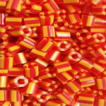 [펄러비즈] 투톤컬러 - 빨강+노랑 / 5mm / 55g (약1,000개입) / 컬러비즈