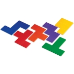 [EDU 0286-6] 펜토미노 Rainbow™ Premier Pentominoes (2.5cm 기준) / 12조각 6세트