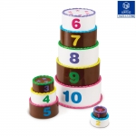 [LER 7312] 수쌓기 케이크 Stack & Count Layer Cake / 쌓기놀이 수세기 학습