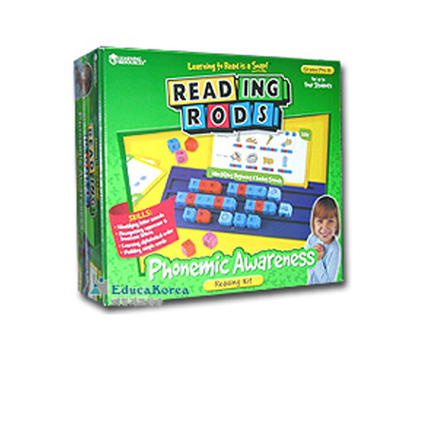 [EDU 7100] 리딩로드 레터 & 사운드 그룹세트 Reading Rods® Phonemic Awareness Kit / 손으로 배우는 알파벳과 파닉스 / 영어단어 학습