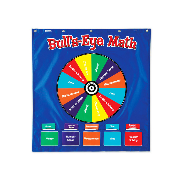 [EDU 1860] 불스 아이 수학 차트 Bull′s-Eye Math / 다트를 맞추며 수연산, 수개념, 시간, 측정, 금전을 배워요!