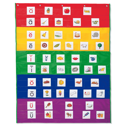 [EDU 2197] 레인보우 포켓차트 Rainbow™ Pocket Chart / 수업시간 활용차트