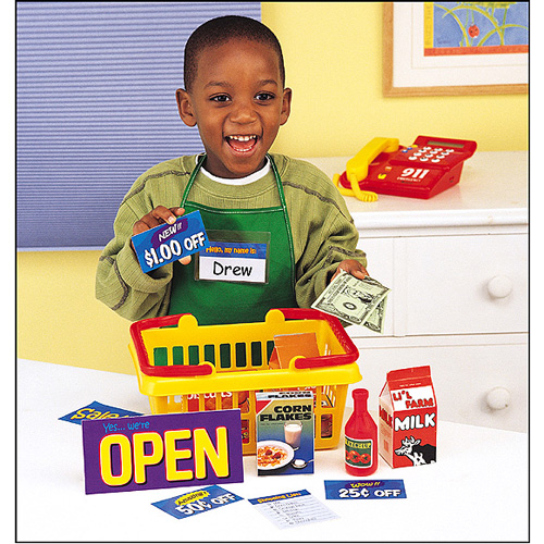 [EDU 2646] 슈퍼마켓/ 시장놀이 놀이 세트 Pretend & Play® Supermarket Set / 혼자서도 물건을 살 수 있어요!