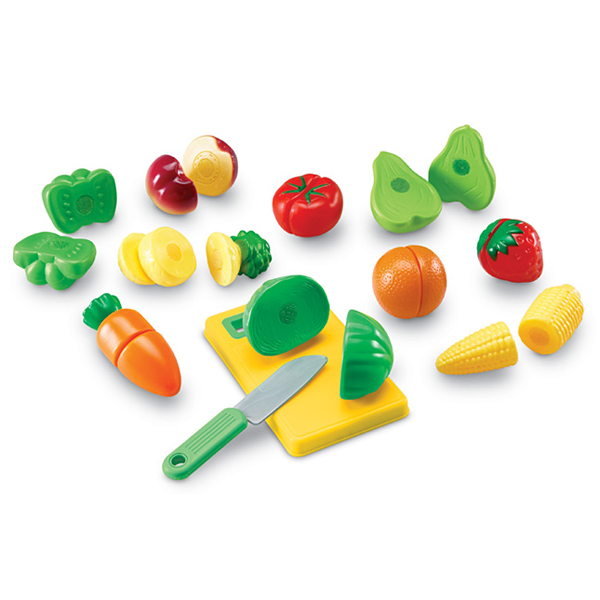 [EDU 7287] 역할놀이 - 야채, 과일 썰기 Pretend & Play® Sliceable Fruits & Veggies / 요리사 역할놀이