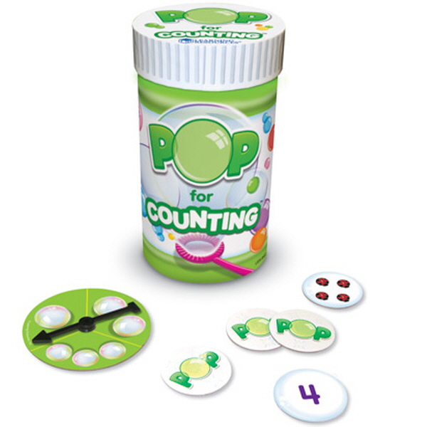 [EDU 8451] 팝 포 카운팅 게임 (비누방울 수세기) Pop for Counting™ Game / 퐁~! 퐁~! 비누방울 카드로 수세기게임