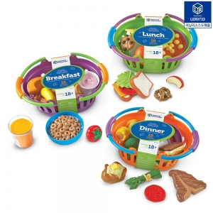[LER 9733] 아침, 점심, 저녁 음식종합세트 New Sprouts™ 3 Basket Bundle / 맛있는 식사시간 / 재미있는 소꿉놀이