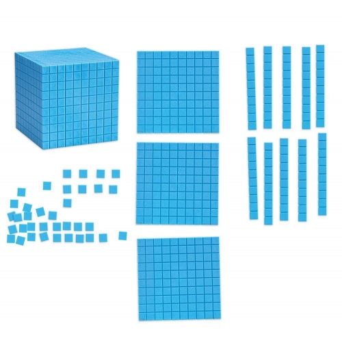 [EDU 6366] 특대형자석수모형 Giant Magnetic Base Ten Set (총 131조각)