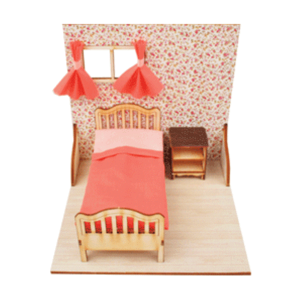 [영공방]가구 시리즈 - 침실 침대(BATA)