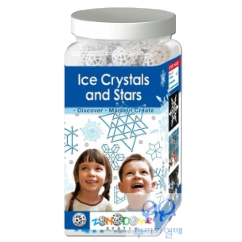 조노돔 - 눈송이키트 (Ice Crystals and Stars) / 피보나치수열, 황금비율 / 2차원 도형부터  3차원 공간구조물, 4차원 세계까지