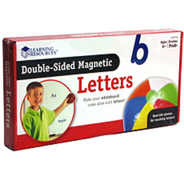 [EDU 3545] 양면 자석 알파벳 포토 카드 Double-Sided Magnetic Letters
