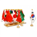 세계국기 (158개국) / 대륙별 국기봉 섹구분