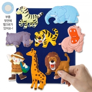 토독 손가락 인형 정글동물 (8종) /